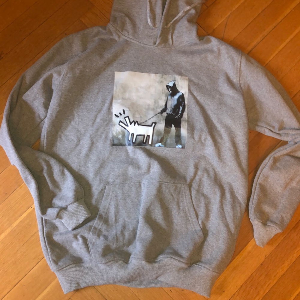 Keith haring and bansky sweatshirt